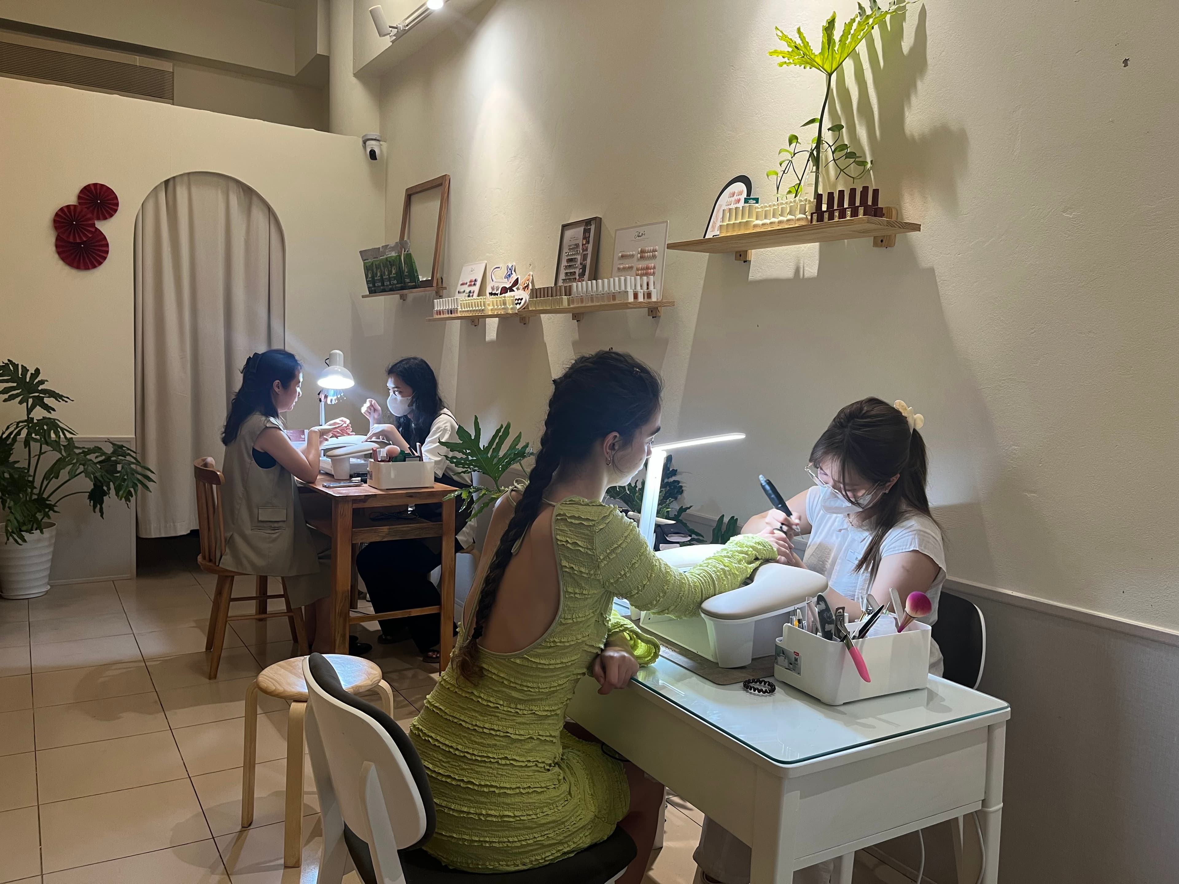 Premium facial care service at Tropi Q
